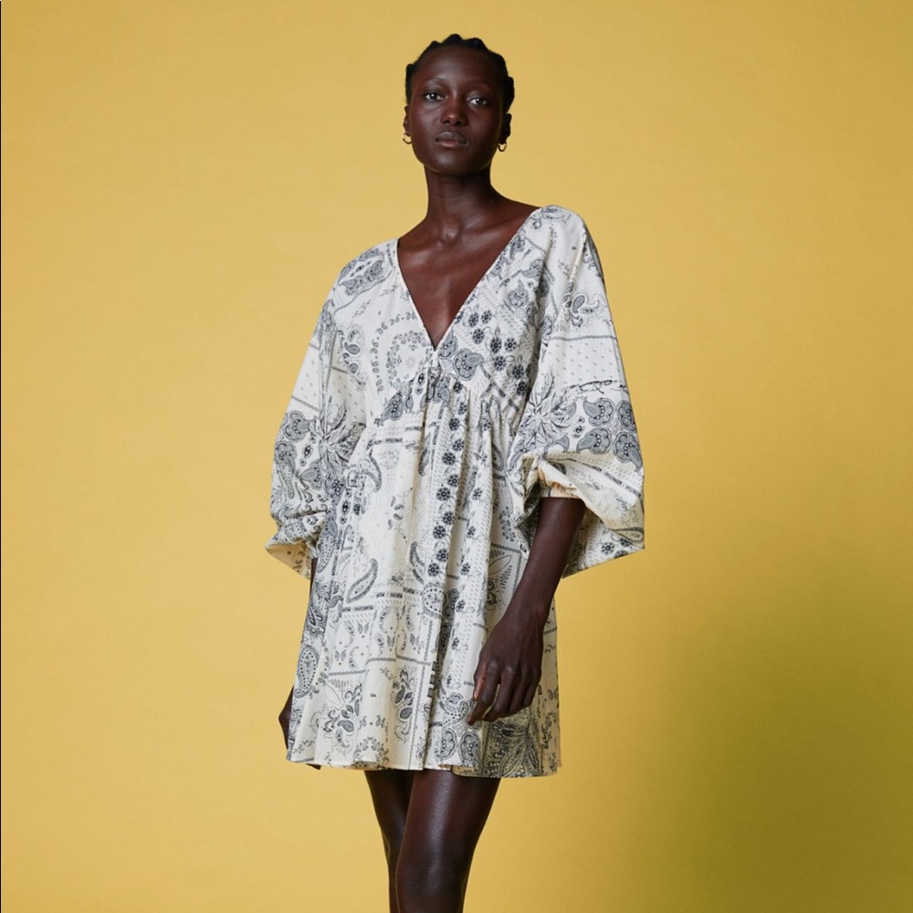 H&M Balloon-Sleeved Dress